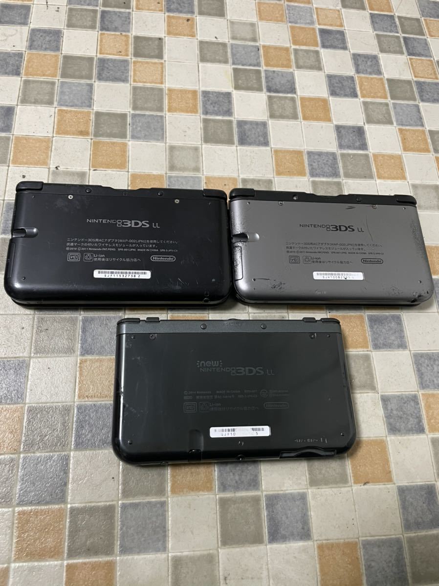 Nintendo New 3DSLL ニンテンドー 3DS LL 3台　まとめ_画像4