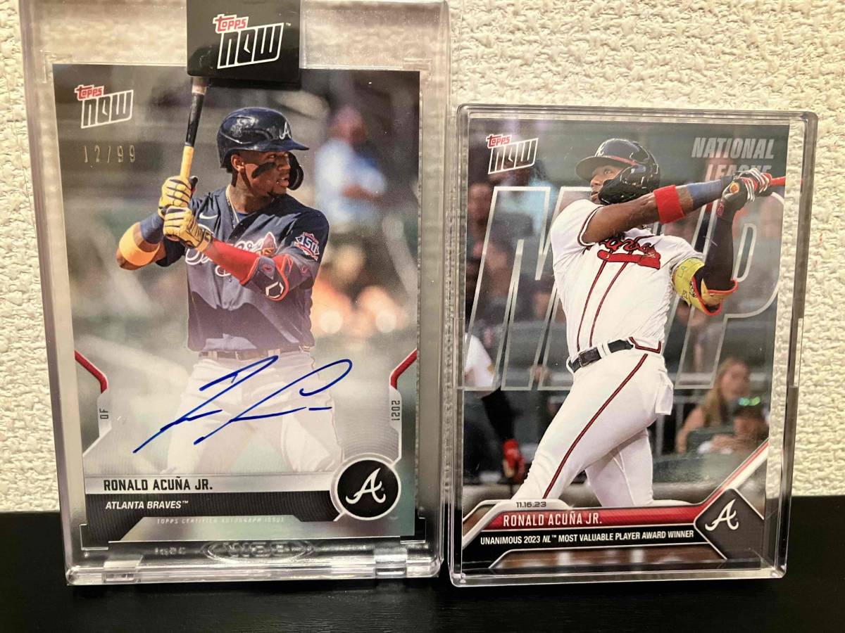 topps now ロナルド・アクーニャ・ジュニア Ronald Acuna Jr