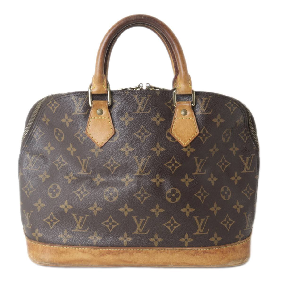 【中古】 LOUIS VUITTON ルイヴィトン アルマ ハンドバッグ モノグラム ブラウン M51130 VI0957 NT BCランク_画像3