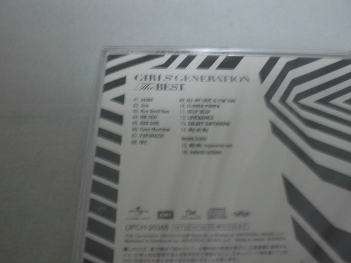CD　ベストアルバム　GIRL'S GENERATION(少女時代) The BEST CDは美品_画像3