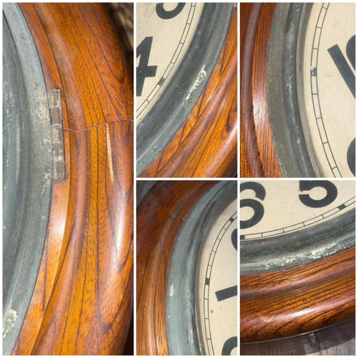 No.265】当時物 SEIKOSHA 精工舎 ゼンマイ式 丸型 ボンボン時計