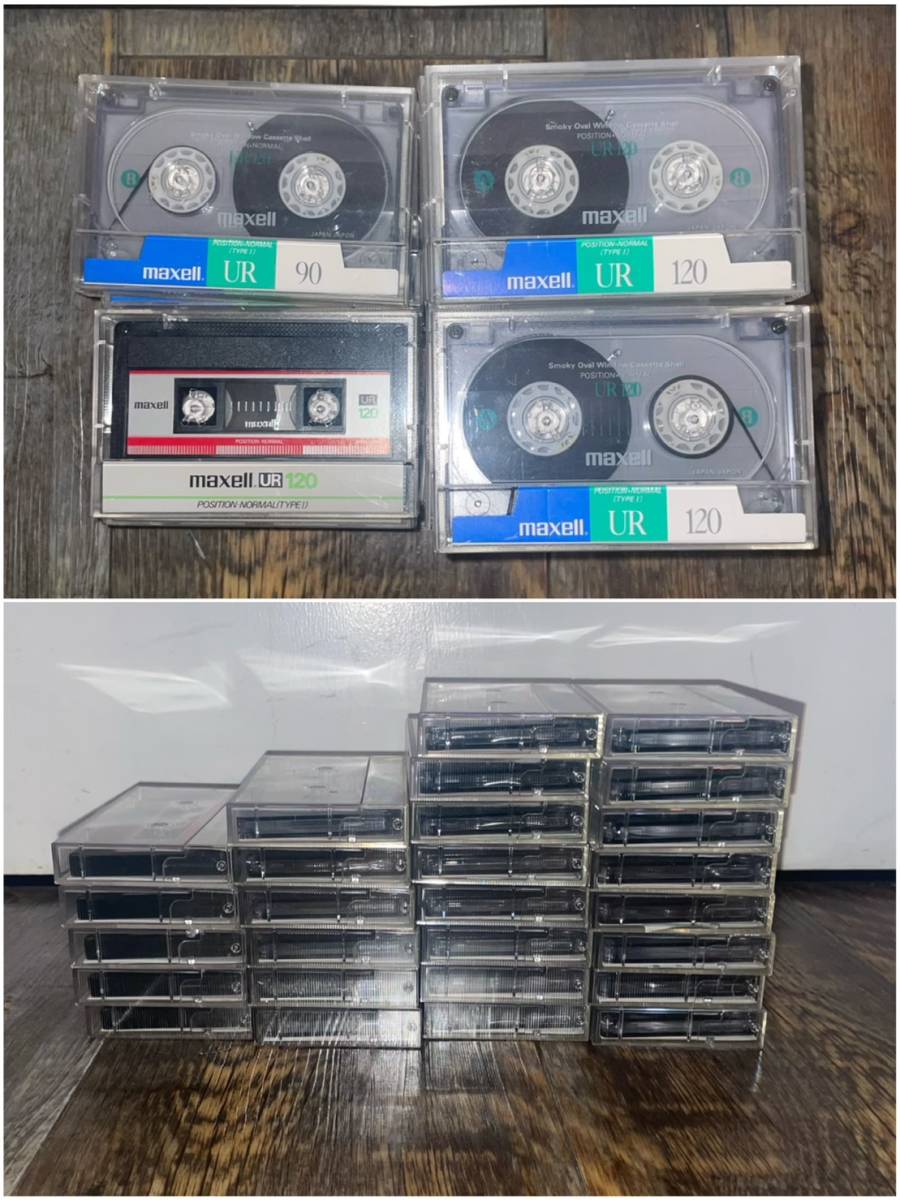 【No.206】カセットテープ　使用済み・未開封4本含む　170本以上　メタル　ハイポジ　ノーマル　クリーニングカセット　現状品_画像3