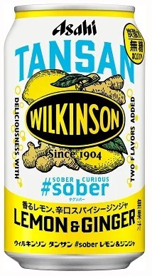 24本 ウィルキンソン タンサン #sober レモン＆ジンジャ缶 350ml アサヒ WILKINSON [炭酸水] [微糖] _画像1