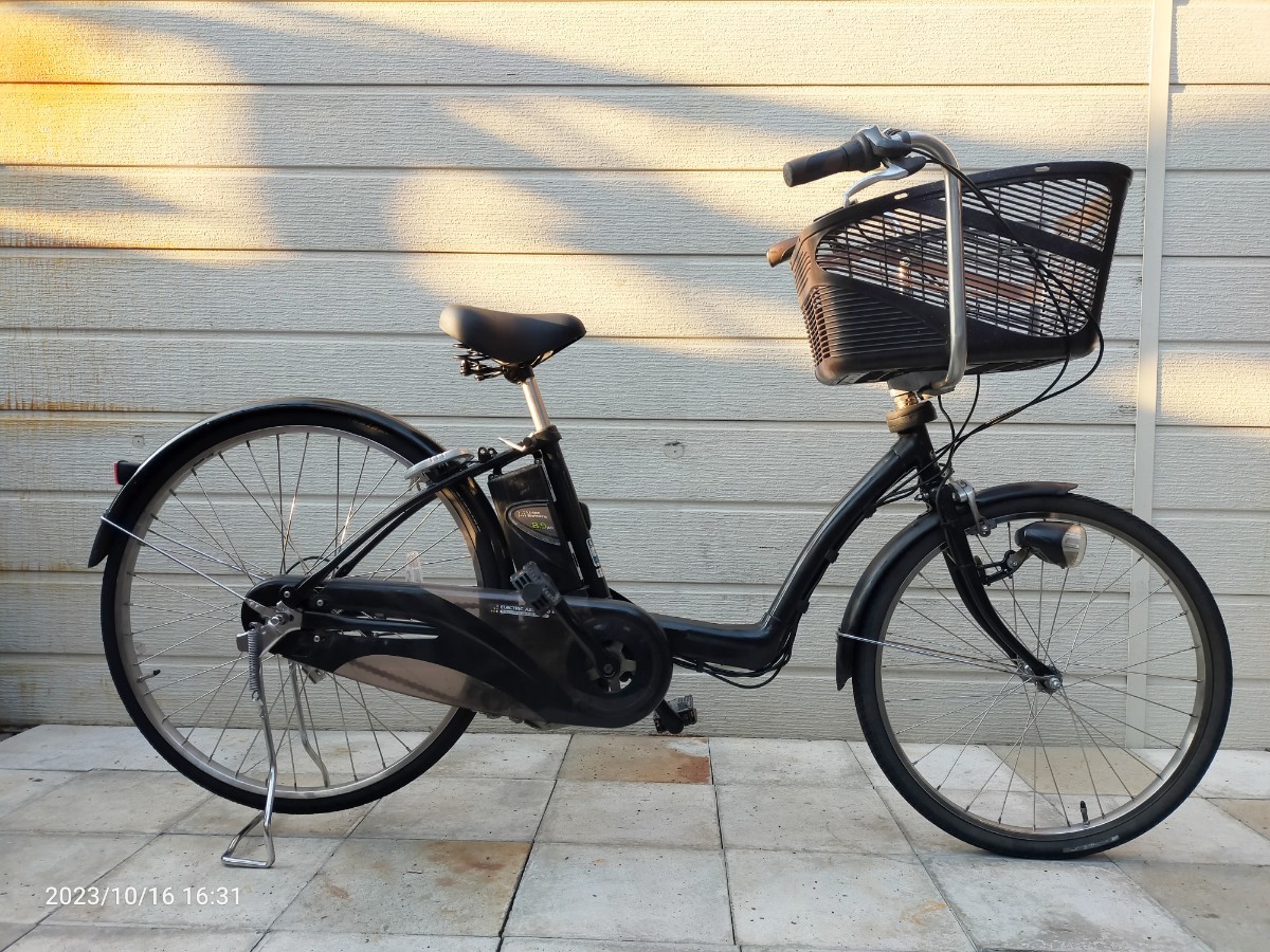 Panasonic Gyutto Electric Assive Bicycle до 22/26 дюйма BE-ENM633 Внутренняя 3-скоростная (с аккумулятором/зарядным устройством)