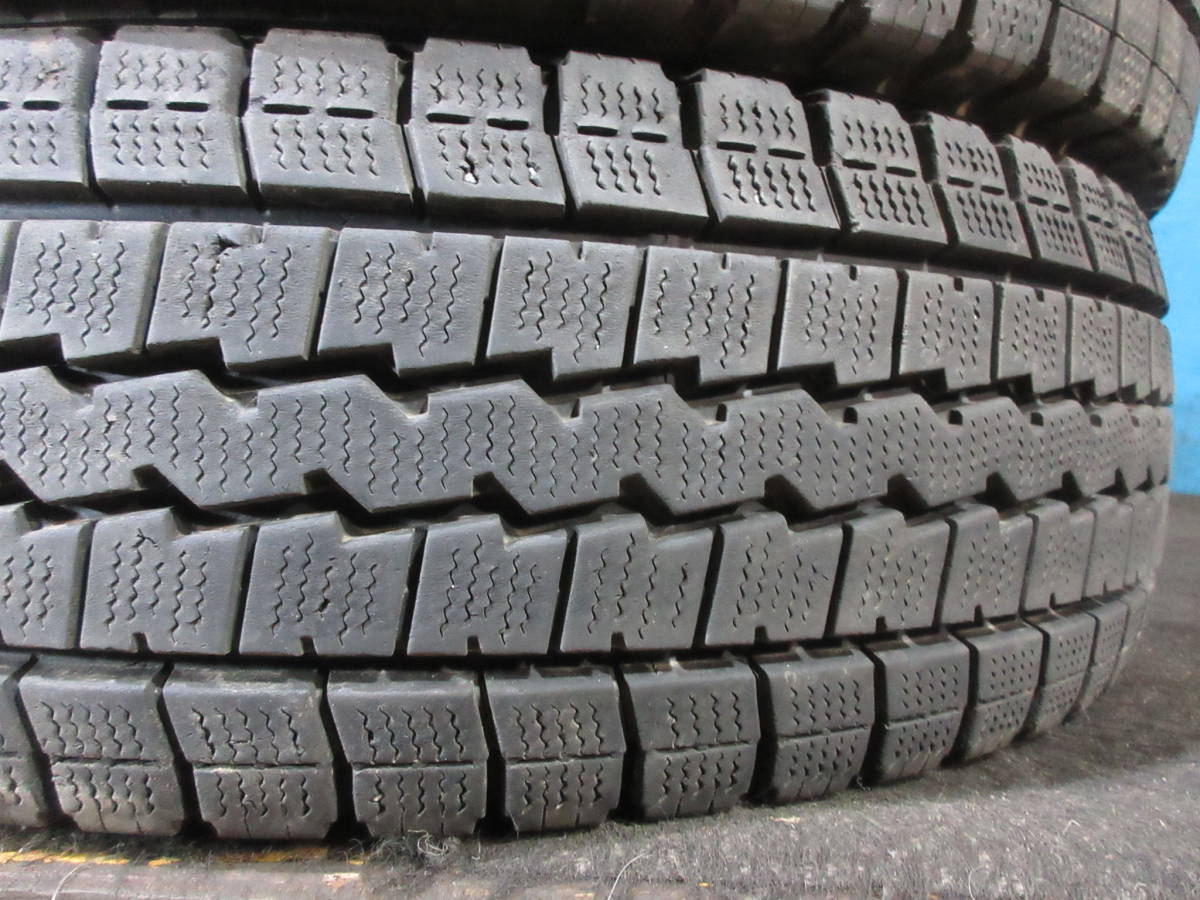 DUNLOP WINTERMAXX LT03 205/75R16 113/111L LT 6本 №06922 室内保管 スタッドレス 冬タイヤ エルフ キャンター ダイナ デュトロ_画像8