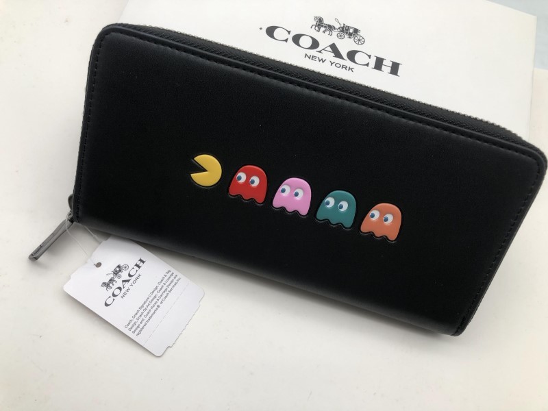 コーチ COACH 財布 長財布 シグネチャー アコーディオンラウンドジップウォレット新品 未使用 贈り物 財布F55736 f149B_画像2