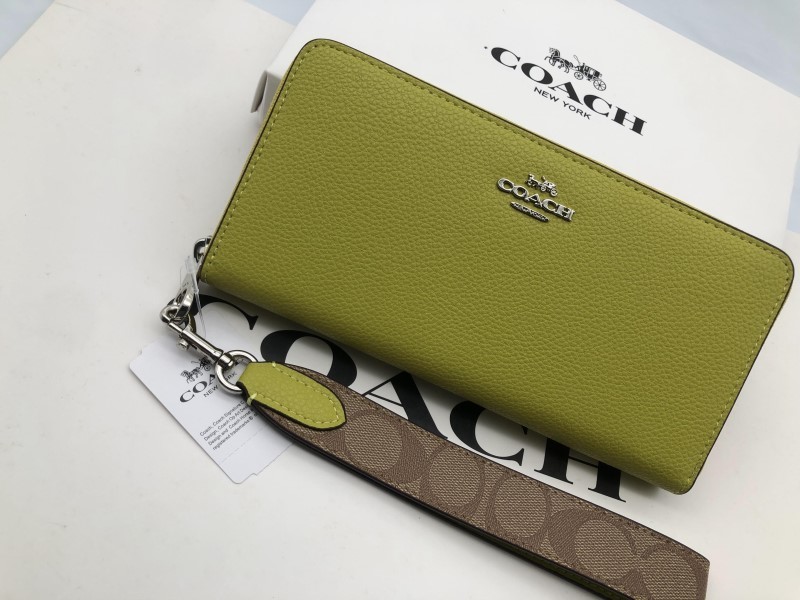 コーチ COACH 長財布 財布 シグネチャー アコーディオンラウンドジップウォレット財布 新品 未使用 贈り物CK427 b204_画像2