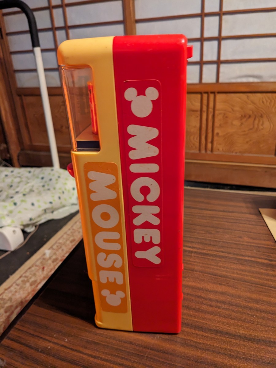トミー　Mickey　Mouse　自販機おもちゃ　ジャンク品　箱なし　稼働品_画像3