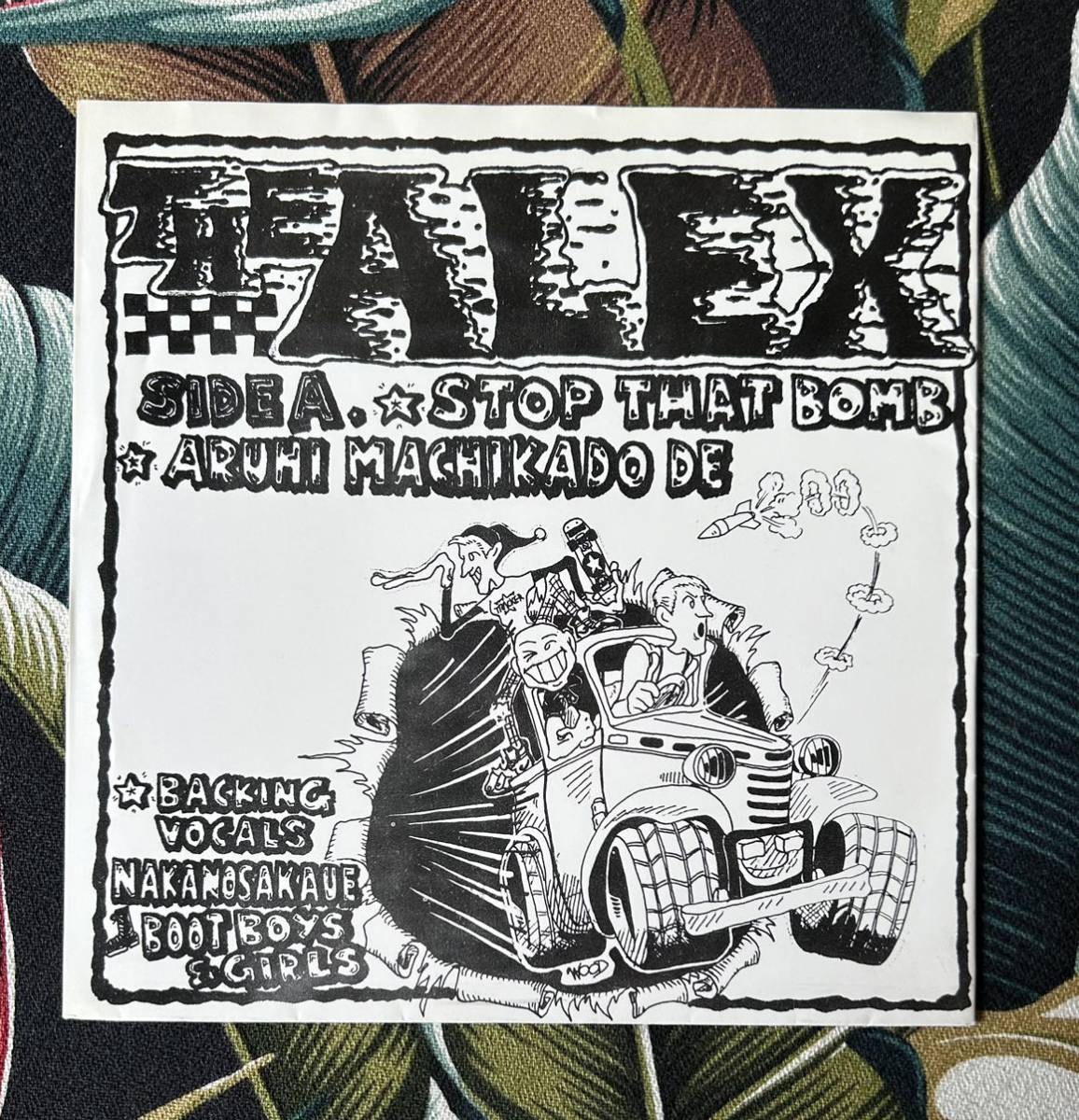 ALEX ソノシート 7ep 3曲入りCOME BACK CHARLIE .. サイコビリー ロカビリー Japanese Psychobilly アレックス_画像2