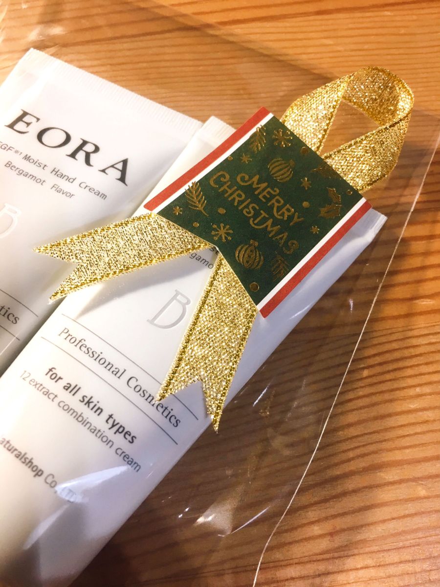 【クリスマスラッピング】EORA エオラ ハンドクリーム 2本 EGF