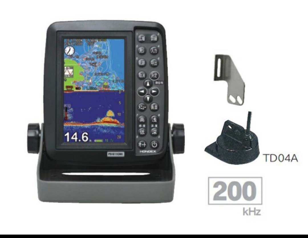 新品未使用ホンデックス PS-611CNII　魚探　GPS　PS-611CN2　送料無料