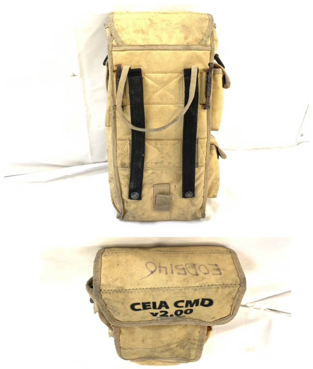 【米軍放出品】☆金属探知機 メタルディテクター Ceia CMD 2.00 収納バッグ付き 地雷探知機 USMC (100)☆RK17LK-2#23-T_画像9
