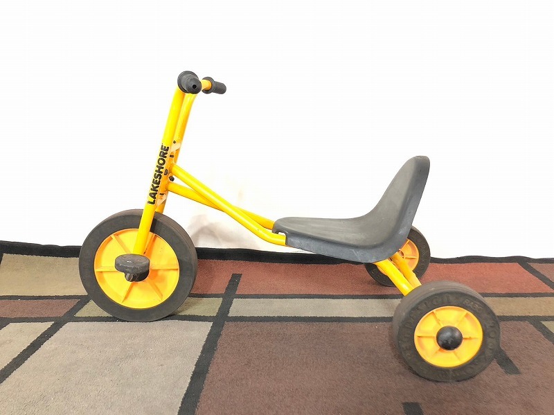 [ the US armed forces discharge goods ]*USA tricycle for children toy for riding LAKESHORE/ Ray comb .a yellow (240) *BL12AK-W#23