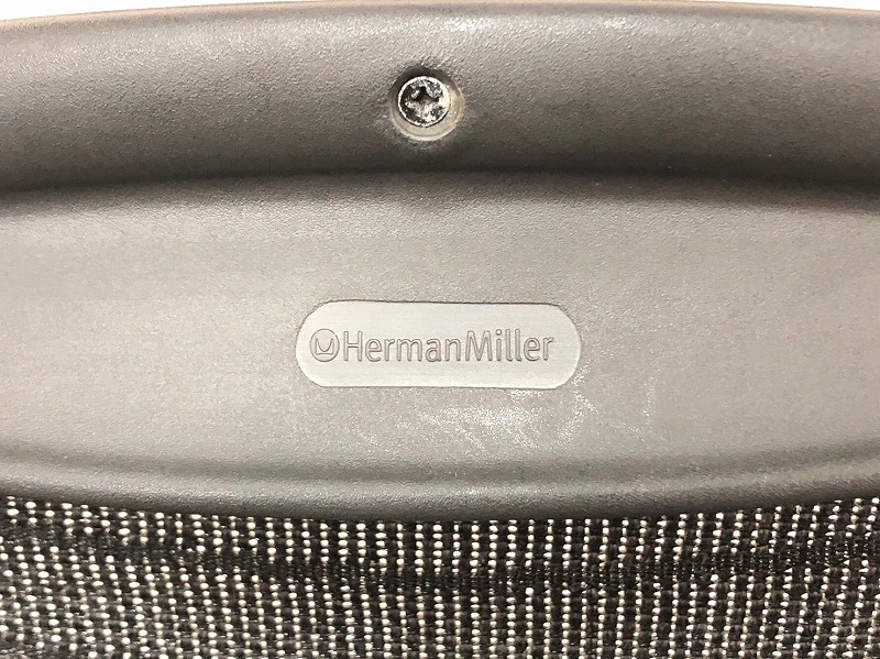 【米軍放出品】☆HermanMiller/ハーマンミラー アーロンサイドチェア 2脚 AE500P ミーティングチェア 椅子 (240×2) BL20IM-W#23_画像6