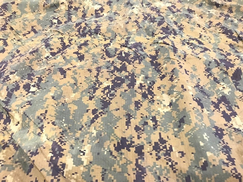 【米軍放出品】☆タープ テントシート 225cm×200cm 迷彩 ウッドランド ミリタリー キャンプ アウトドア MARPAT 防雨シート(60)HL29DK-2-W_画像9