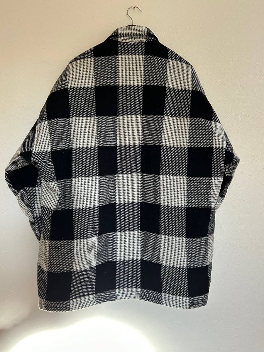 【極美品】N.HOOLYWOOD × WOOLRICH PADDED SHIRT 23FWエヌハリウッド 中綿シャツ ジャケット オーバーサイズ コラボ ウールリッチ 1円_画像2