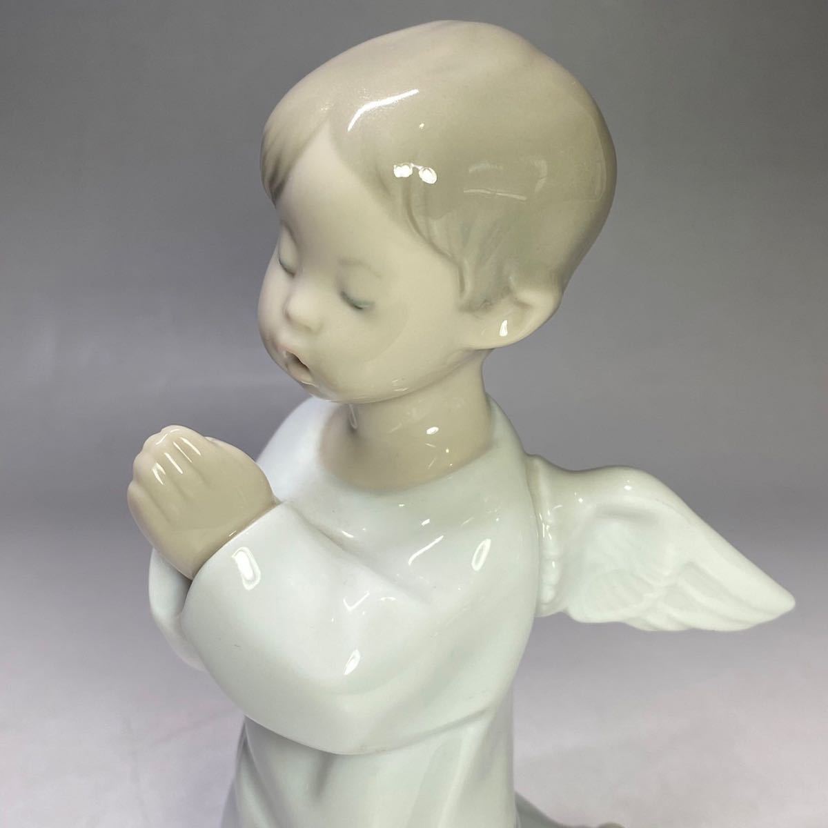 リヤドロ LLADRO フィギュリン 天使 置物 陶器人形 陶器 少女 スペイン 4538_画像6