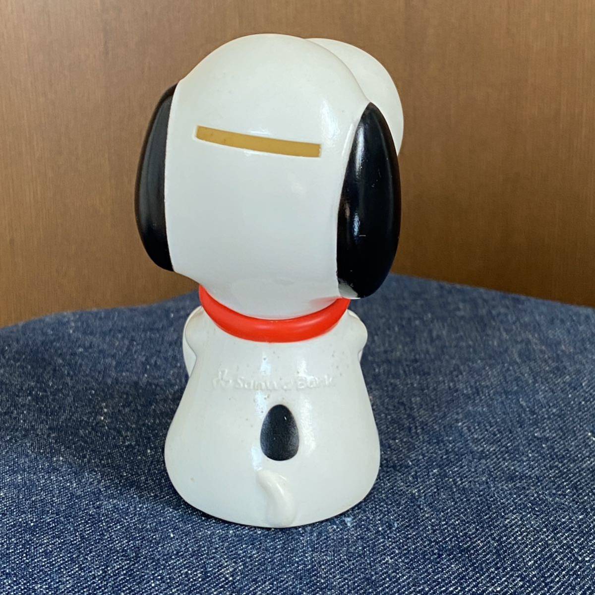 非売品★SNOOPY スヌーピー ウッドストック 貯金箱 三和銀行 ノベルティ★PEANUTS ソフビ_画像5