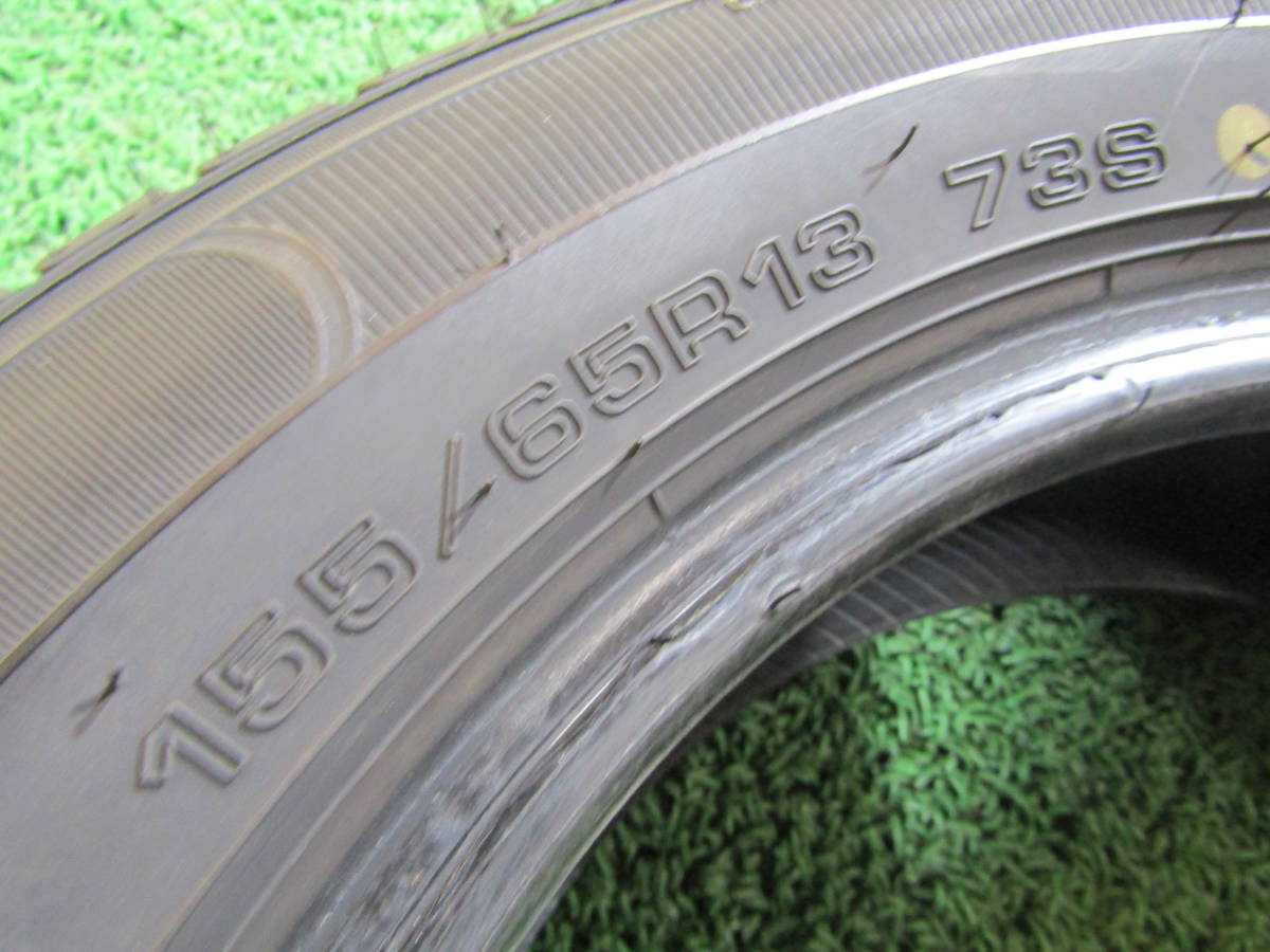 札幌発☆最落なし★溝有り!グッドイヤー GT-ECO Stage 155/65R13 4本 売切り_画像4