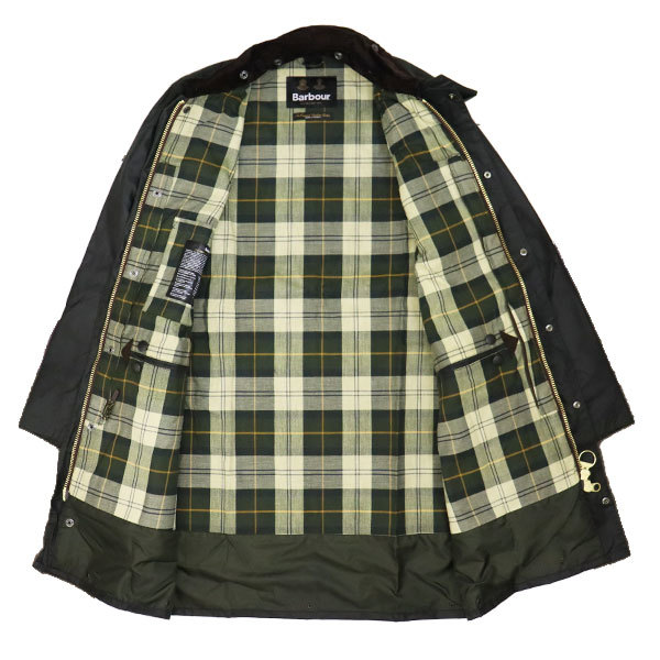 BARBOUR (バブアー バブワー) MWX0008 border wax JKT ボーダー ワックス ジャケット SAGE BBR033 36_Barbour(バブアー)正規取扱店THREEWOOD(ス