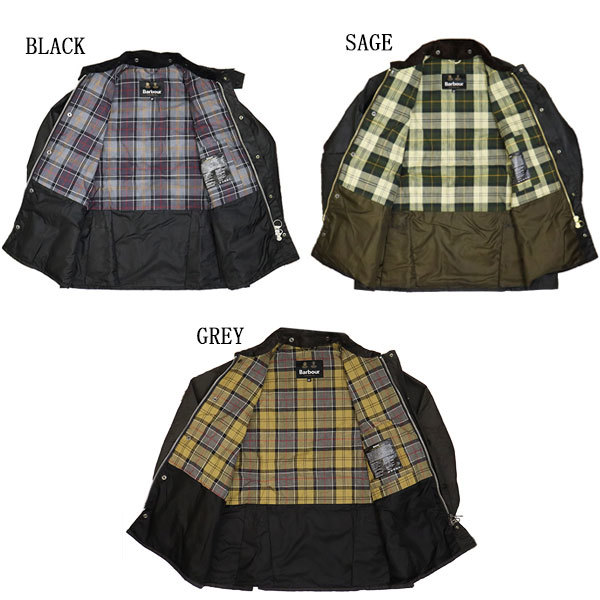 BARBOUR (バブアー バブワー) MWX1679 os wax bedale ワックス ビデイル ジャケット SAGE BBR031 38_Barbour(バブアー)正規取扱店THREEWOOD(ス