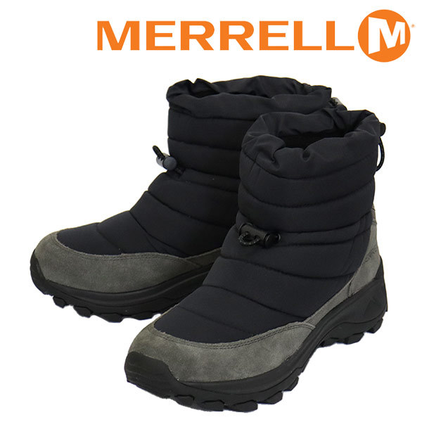 MERRELL (メレル) J005609 WINTER MOC ZERO TALL ウィンター モック ゼロ ブーツ トール BLACK MRL121 約23.5cm
