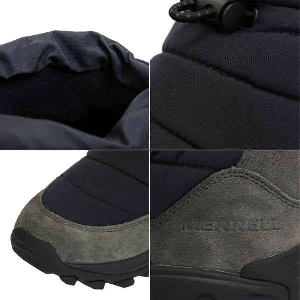 MERRELL (メレル) J005609 WINTER MOC ZERO TALL ウィンター モック ゼロ ブーツ トール BLACK MRL121 約25.5cm_正規取扱店MERRELL(メレル)THREEWOOD(スリ