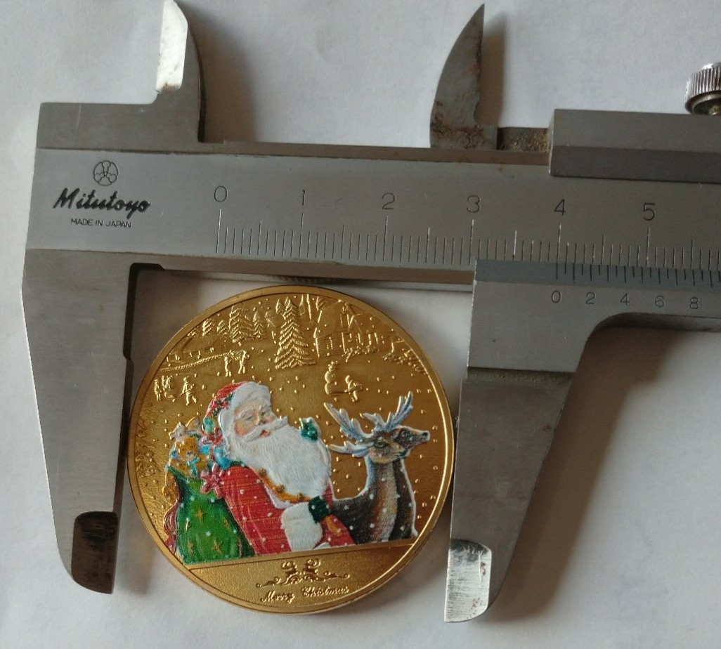 メダル　クリスマス金貨_画像4