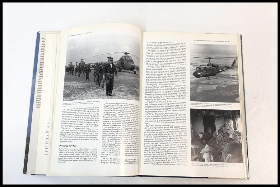 東京)洋書  VIETNAM THE HELICOPER WAR ベトナム戦争資料の画像3