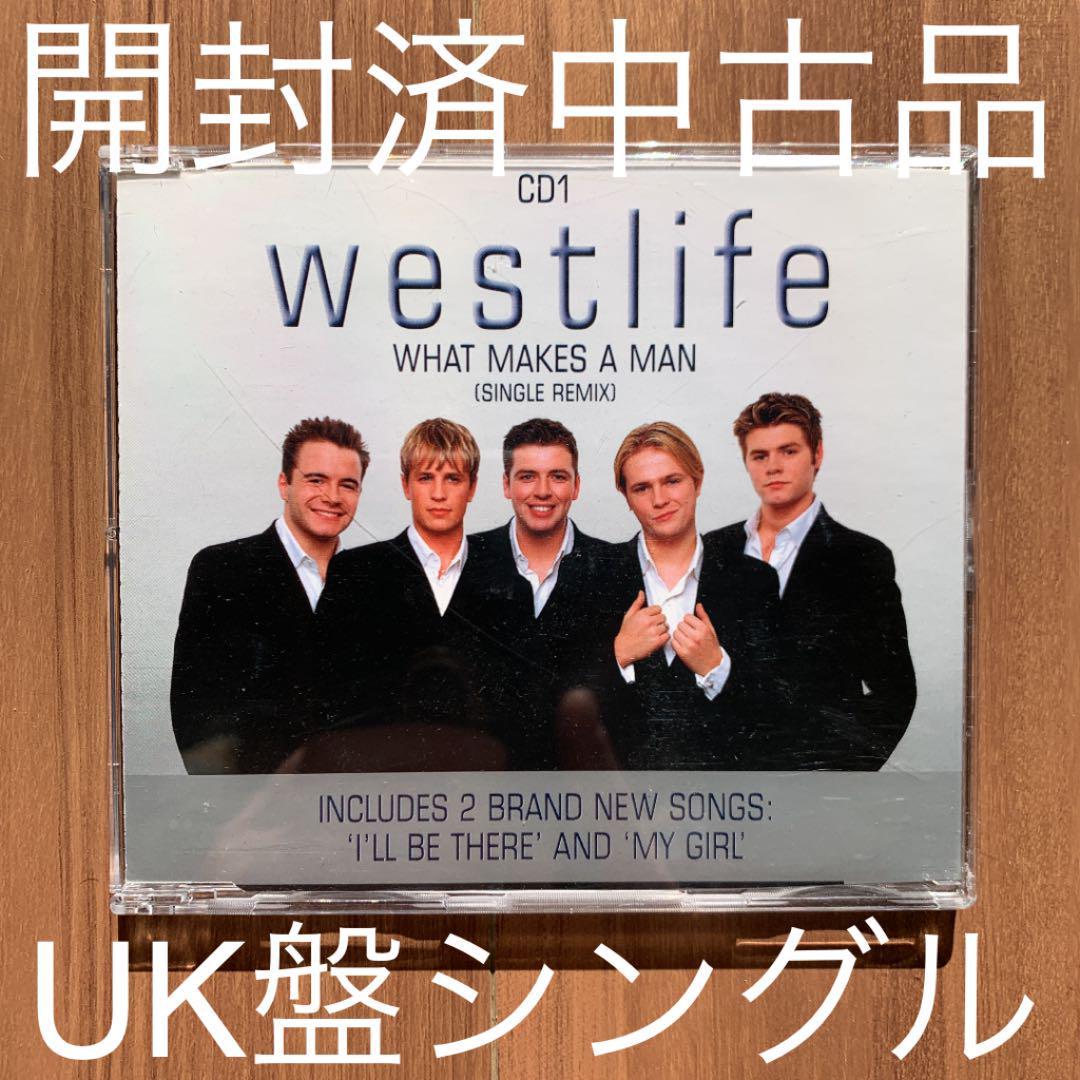 Westlife West Life What Make Man CD1 UK Single Single Board
