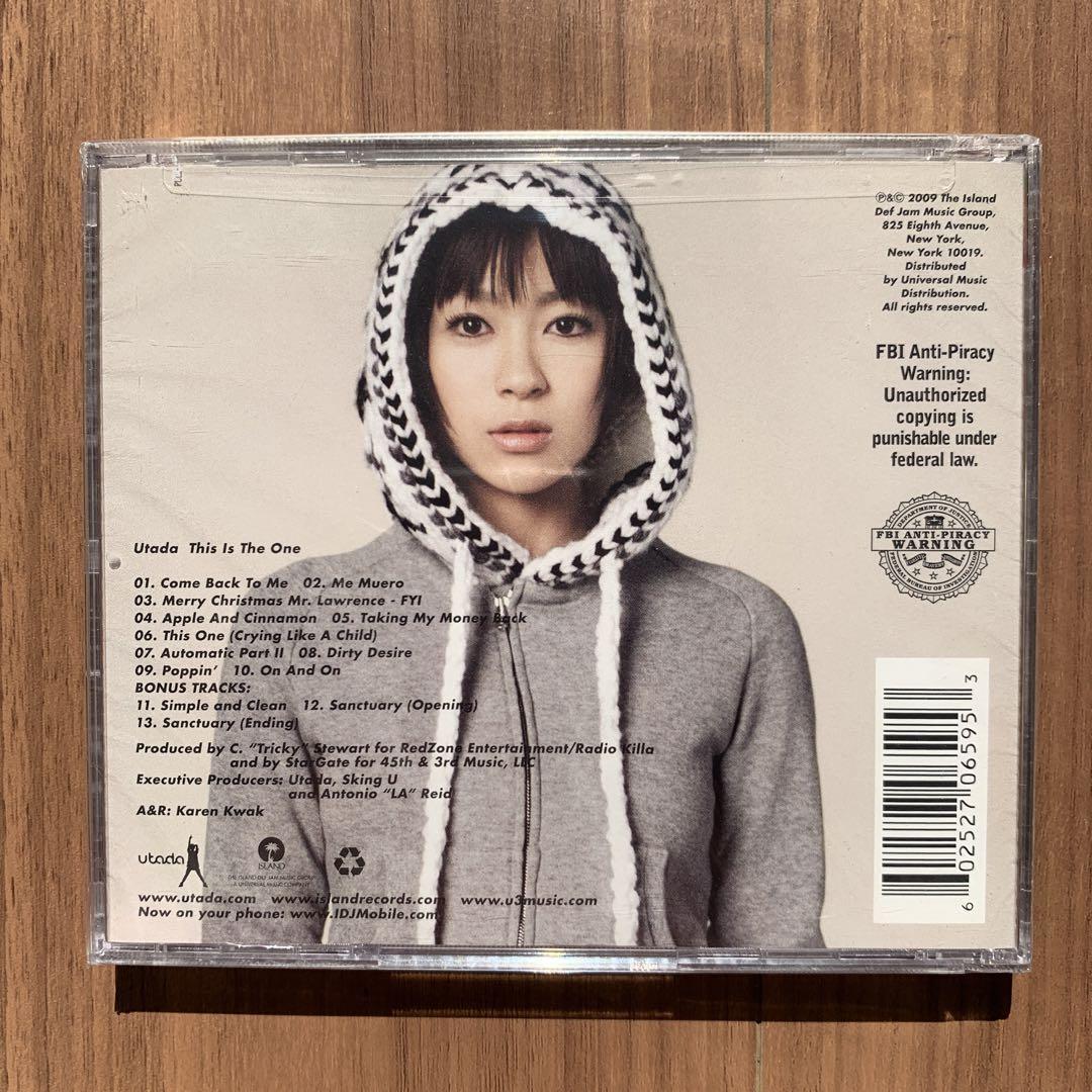 宇多田ヒカル Utada Hikaru This is the one ディス・イズ・ザ・ワン US盤 新品未開封 1_画像2