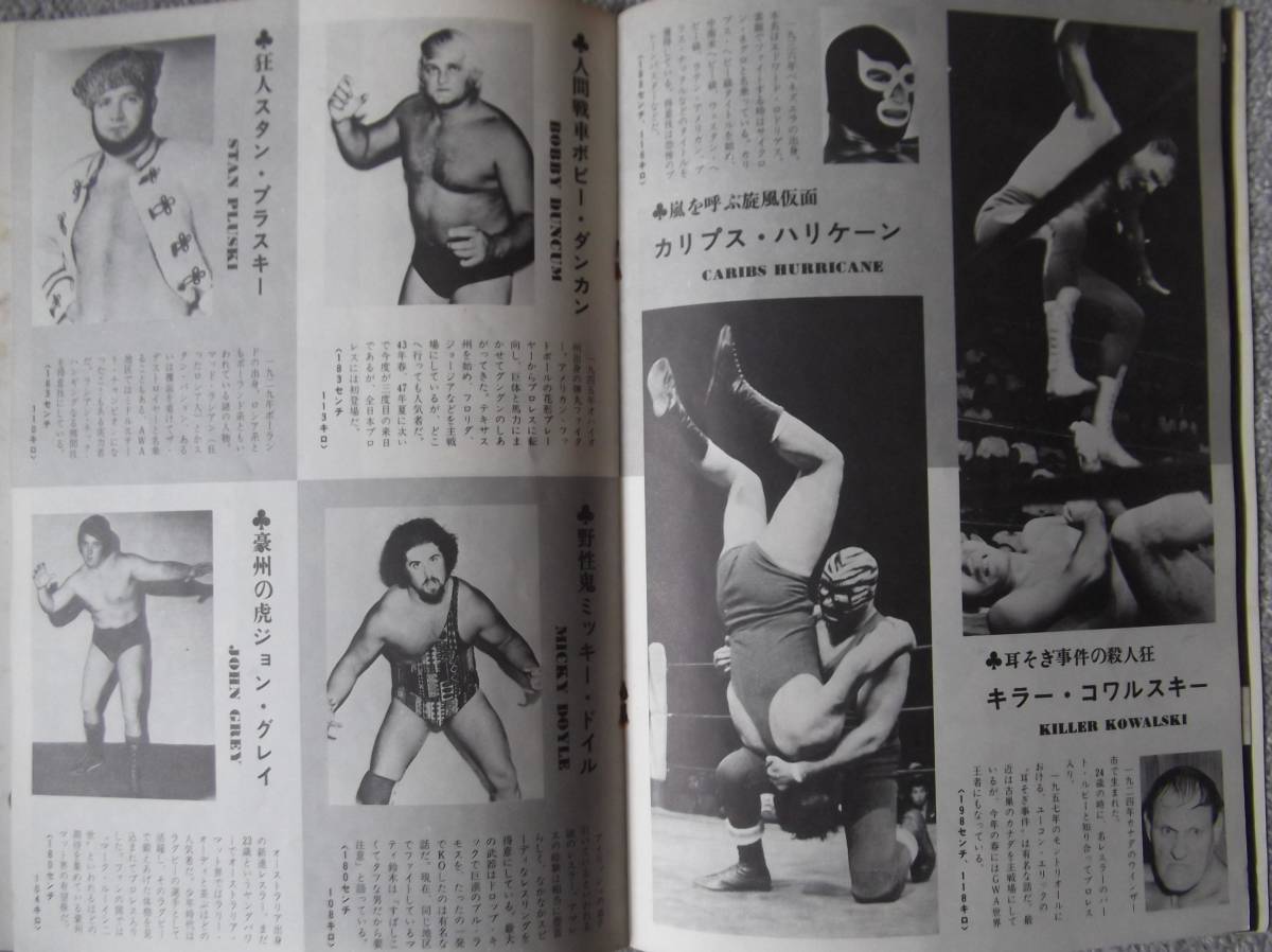 パンフレット　1973 全日本プロレス　ジャイアントシリーズ 第2弾_画像7