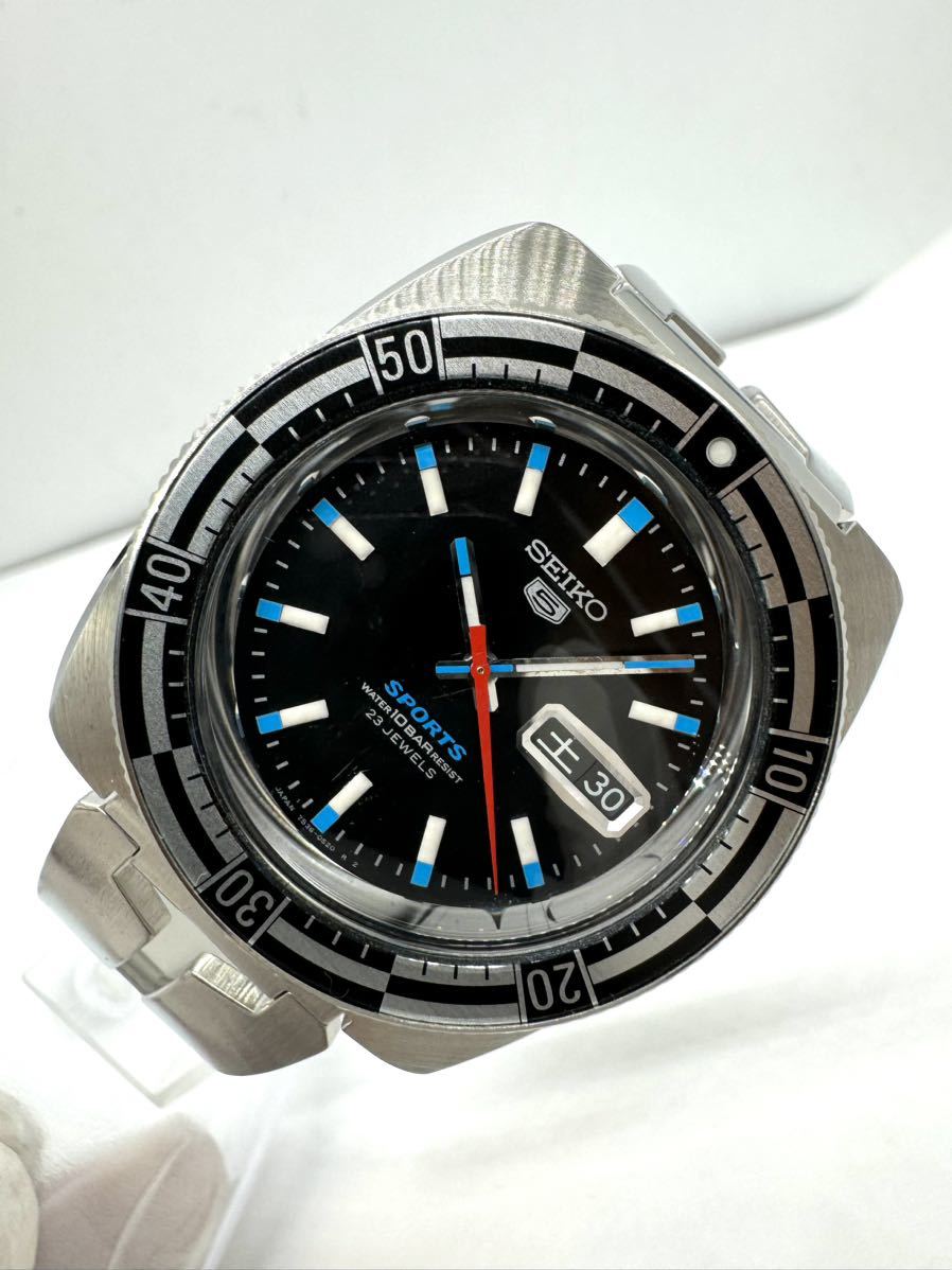 ☆超目玉】 復刻版 5 セイコー JDM SQUARE DIVER RALLY SPORTS 5 SEIKO