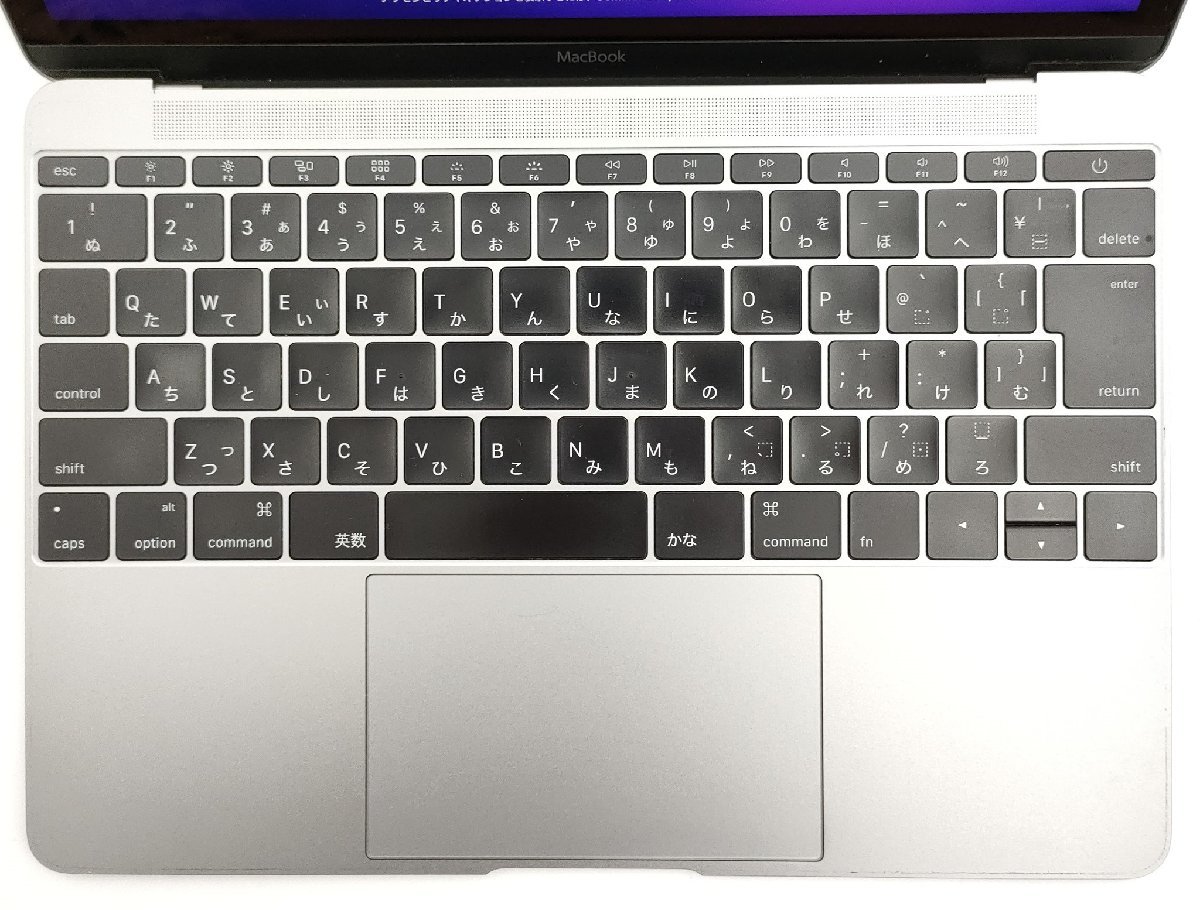 ★1円スタート★ 【良品・リストア済み】MacBook A1534 (CoreM5-6Y54/メモリ8GB/PCIeSSD512GB/12Retina/ドライブレス/Monterey)2598_画像5