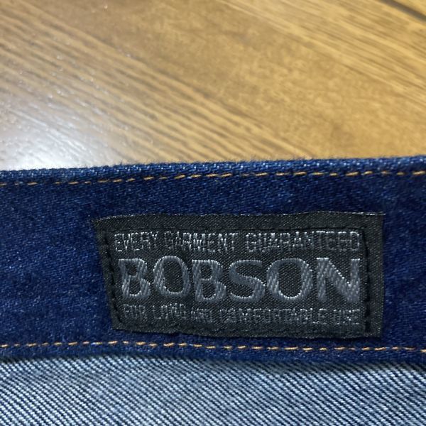 未使用★BOBSON ボブソン★ ジーンズ Mサイズ (72〜80cm) ゆったりタイプ 日本製_画像4