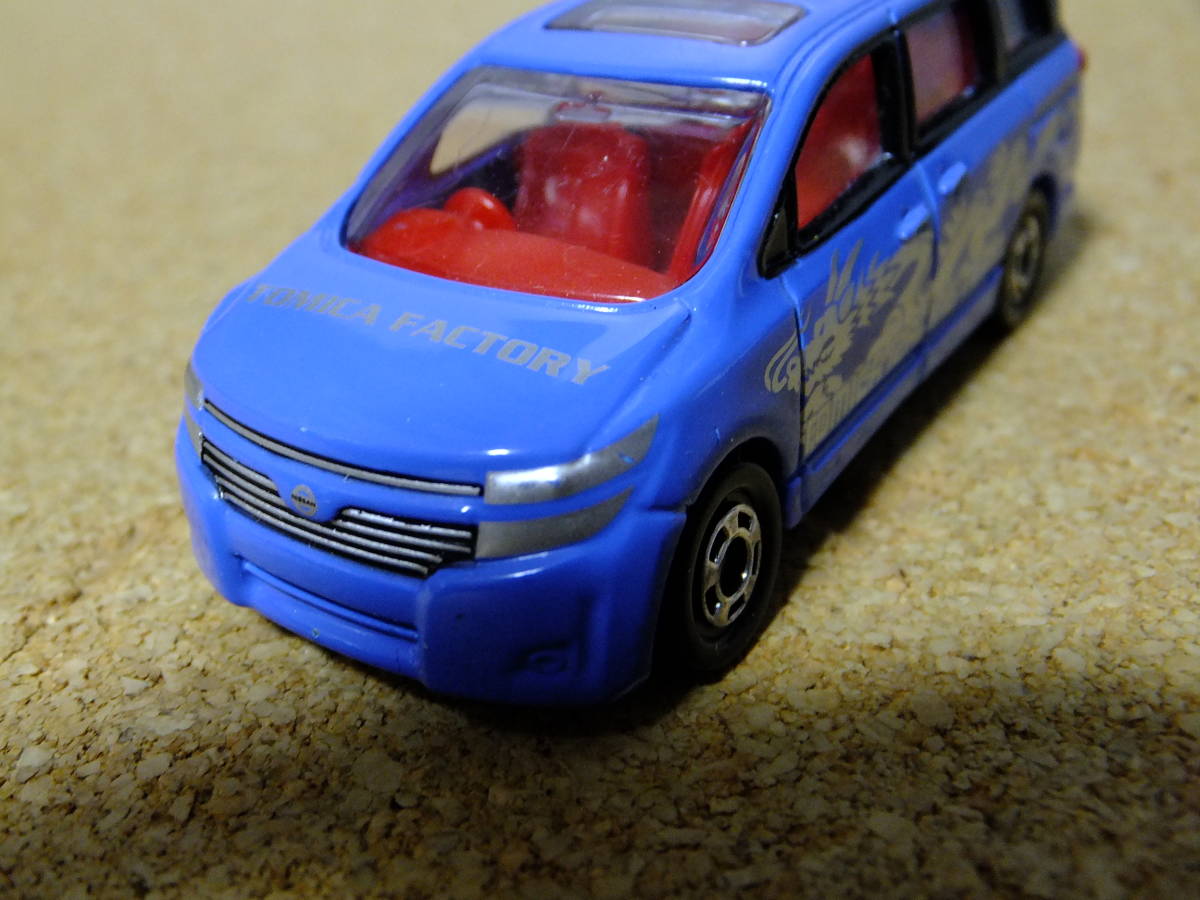 中古 トミカ TOMICA FACTORY ミニカー NISSAN 日産 エルグランド トミカファクトリー トミカレーシングチーム ブルー No.88 2010 S=1/64_画像5