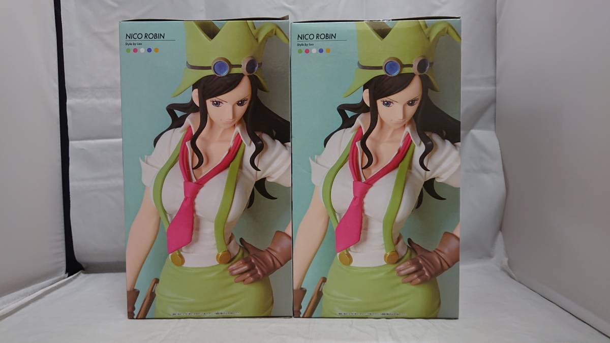 【未開封品・箱ダメージ有り】：ニコ・ロビン A(衣装濃) ワンピース Sweet Style Pirates NICO ROBIN 2点セット ONE PIECE(20231226)_画像2