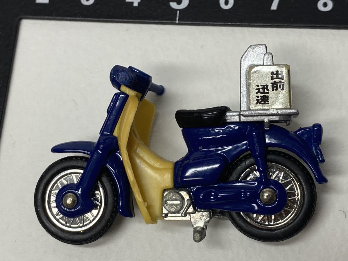 トミカ ホンダ バイク レース仕様 スーパーカブ 出前 tomica bike race cab HONDA rare