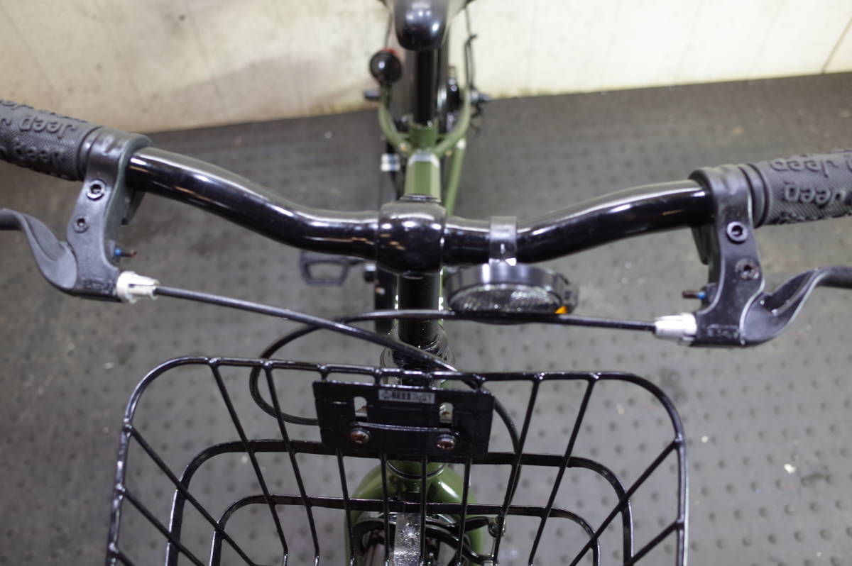 人気美品！JEEP 18型 子供用MTB GREEN2_画像3