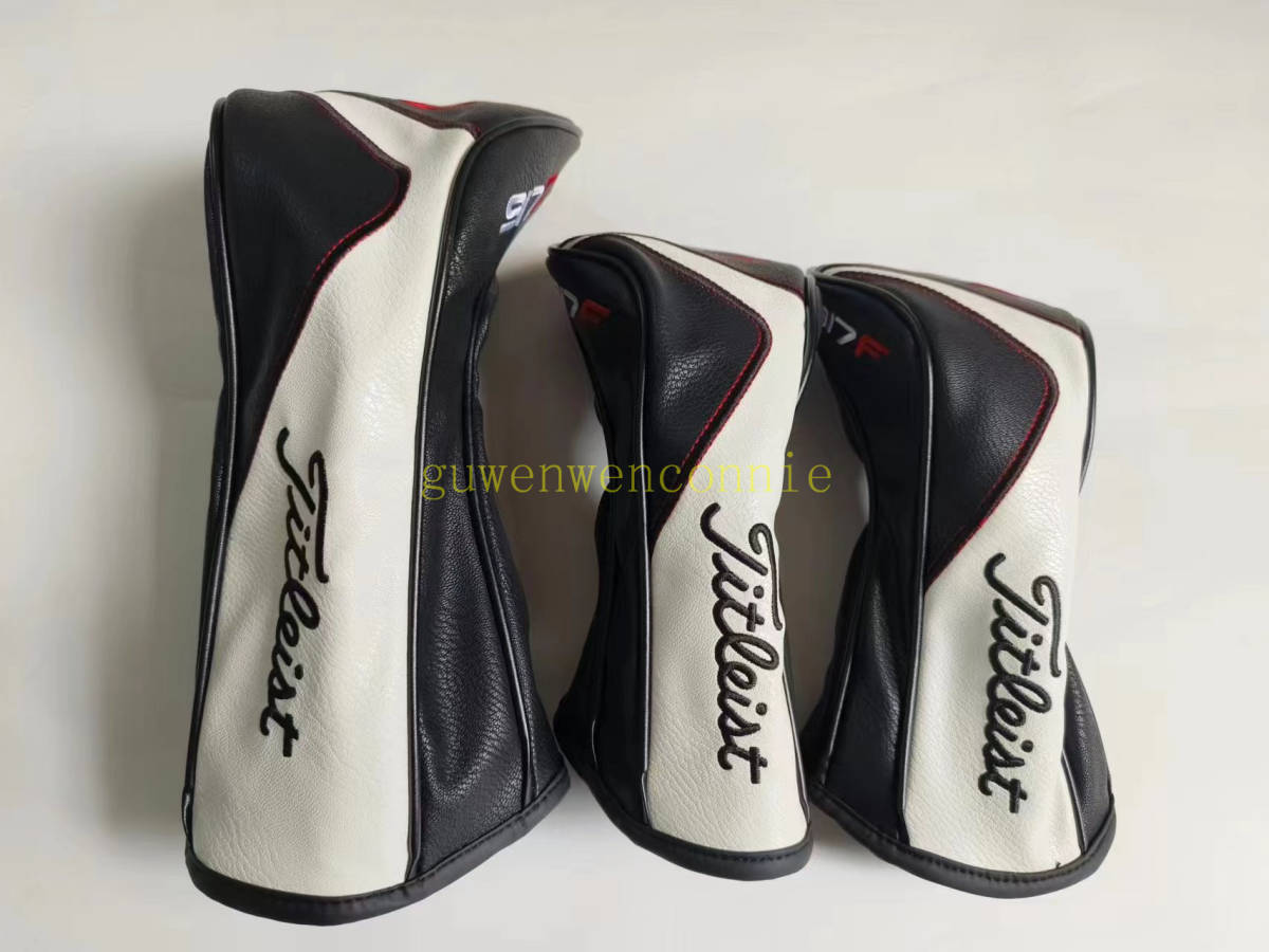 Titleist917 ★ウッド用カバー★1W・3W・5W 3点セット★黒白_画像2