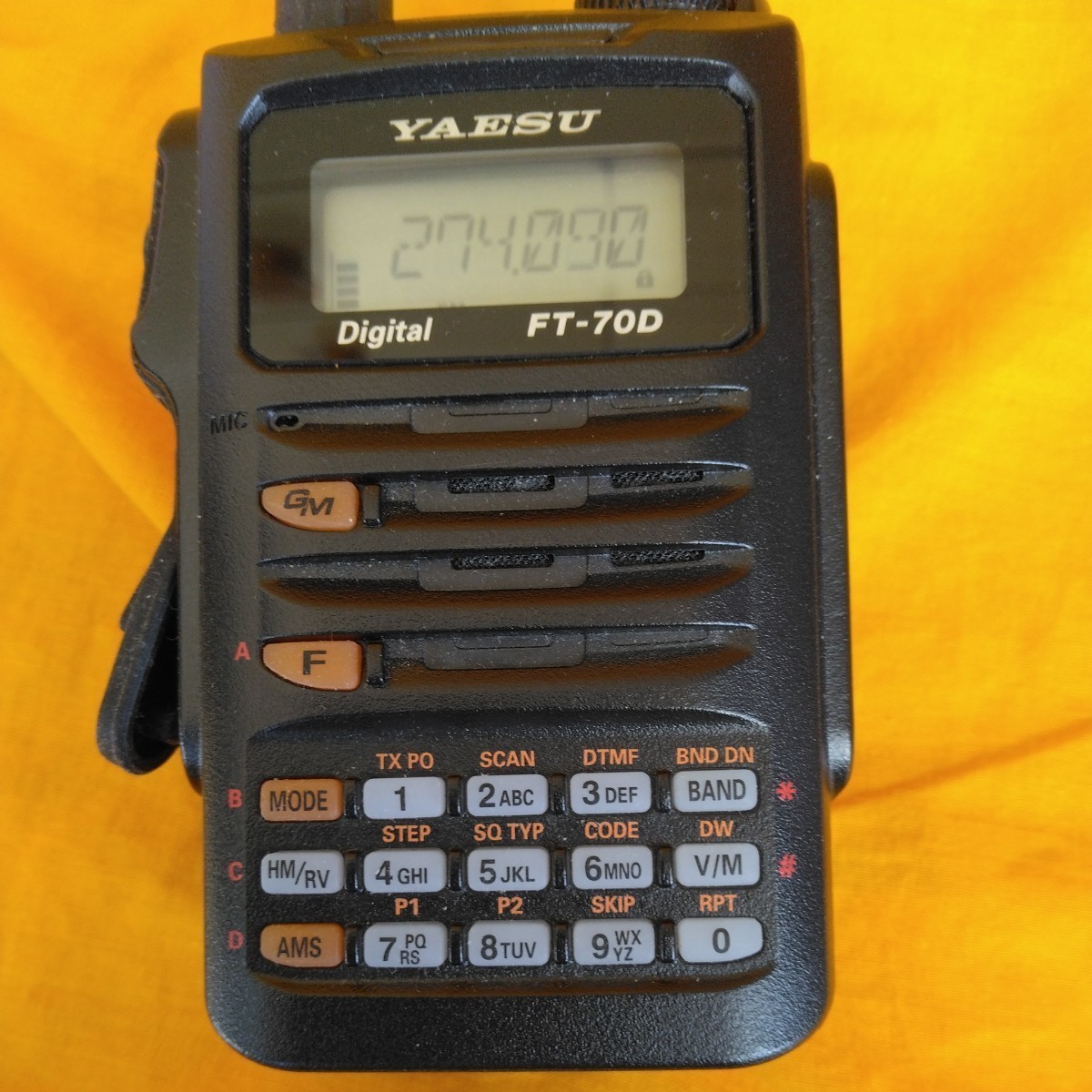 YAESU 「デジタル/アナログトランシーバー」FT-70D_画像6