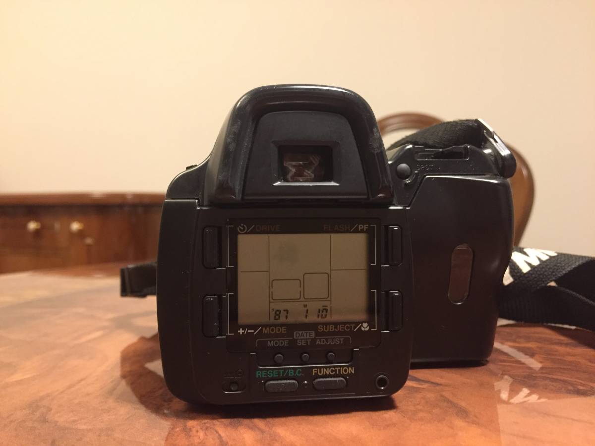 美品 OLYMPUS オリンパス・日本製AF一眼レフ/ フィルムカメラ・L-2・新電池交換済稼働品・付属品お揃い・送料750円～_画像9