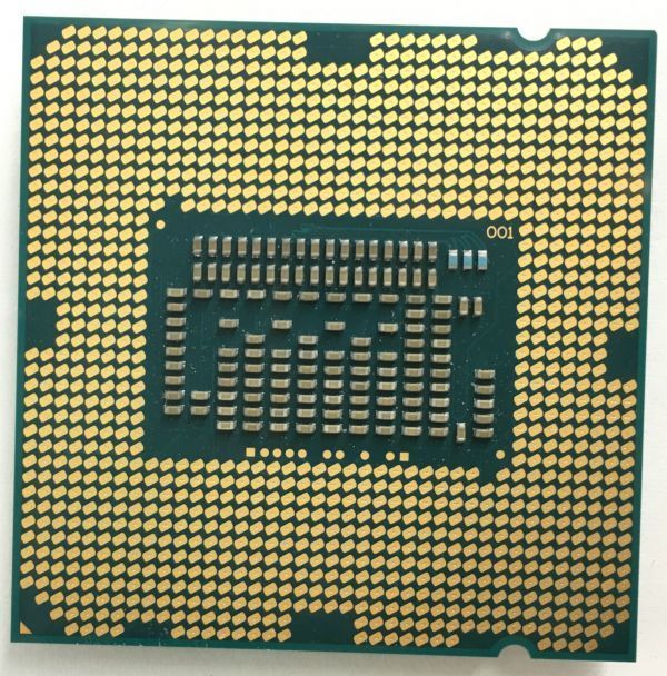 Intel CPU Core i5 3470S ×1枚 2.90GHz SR0TA 4コア ソケット FCLGA1155 デスクトップ用 BIOS起動確認済 即決【中古品】【送料無料】_画像2