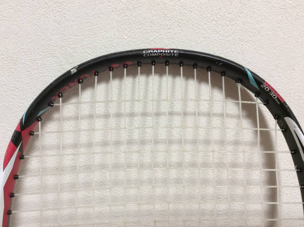 中古　YONEX ソフトテニスラケット MUSCLE POWER 200 マッスルパワー200 ヨネックス　軟式　ラケット 初級者向けらしいです。_画像3