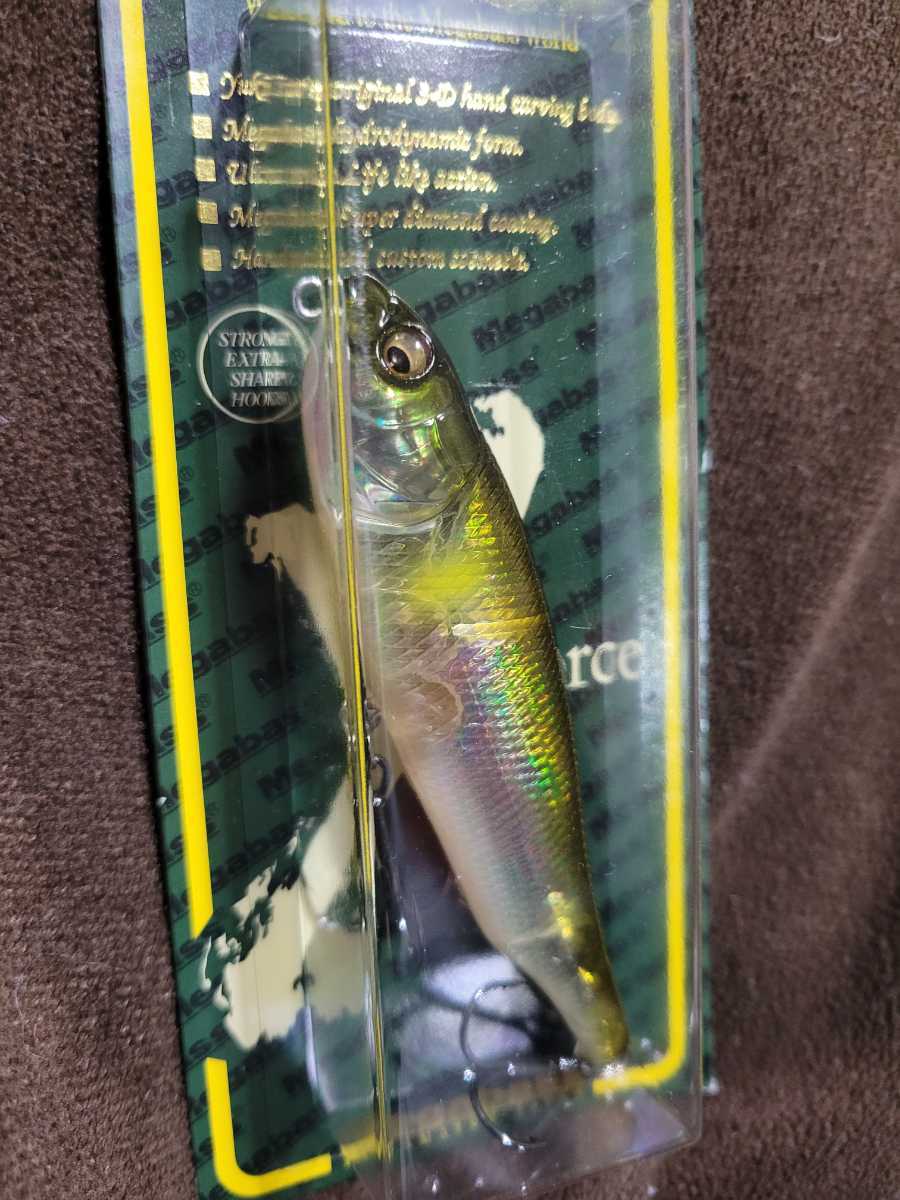 ★Megabass★GIANT DOG-X メガバス ジャイアント ドッグX NC SABI AYU 新品未開封品 Length 98.0mm Weight 1/2oz ペンシルベイト 伊東 由樹_画像4