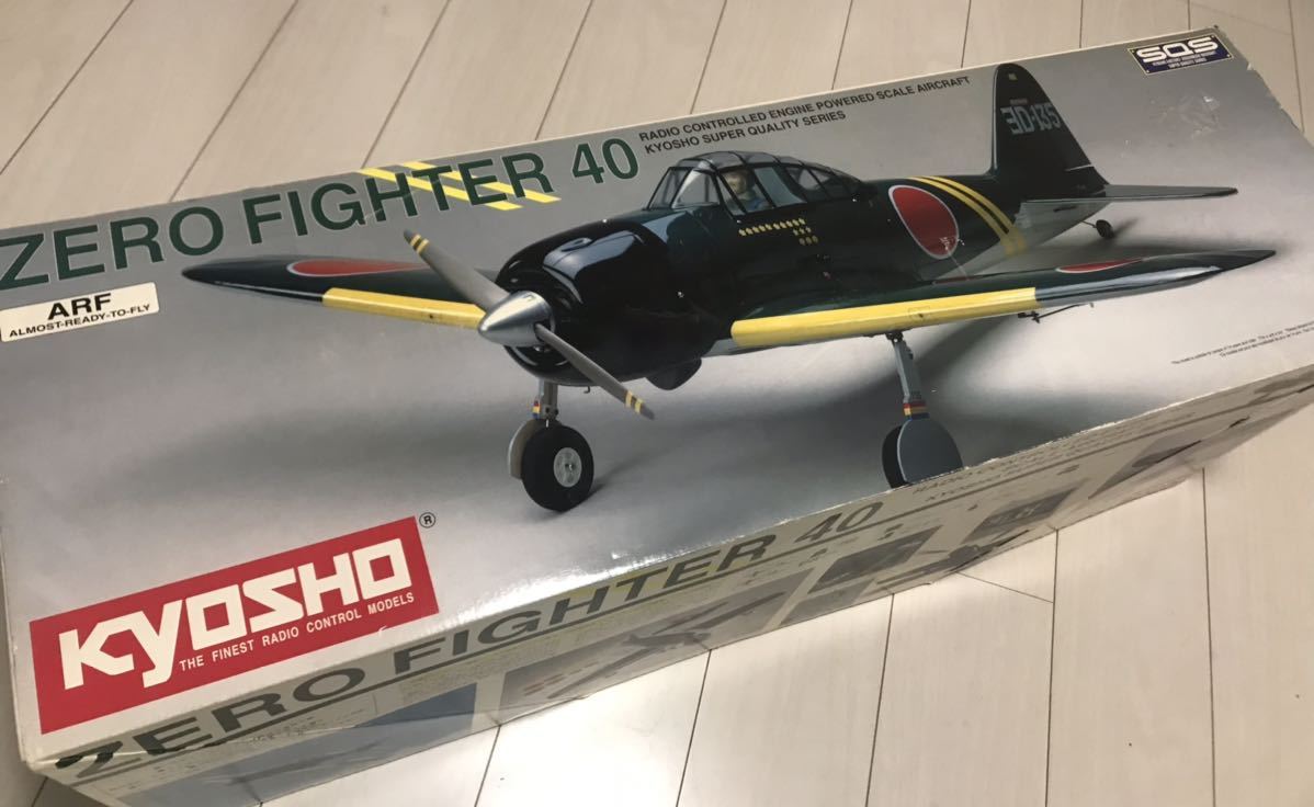 Yahoo!オークション - 京商SQS シリーズ ゼロ戦40 ZERO FIGHTER Yahoo!オークション - 京商SQS シリーズ ゼロ戦40 ZERO FIGHTER