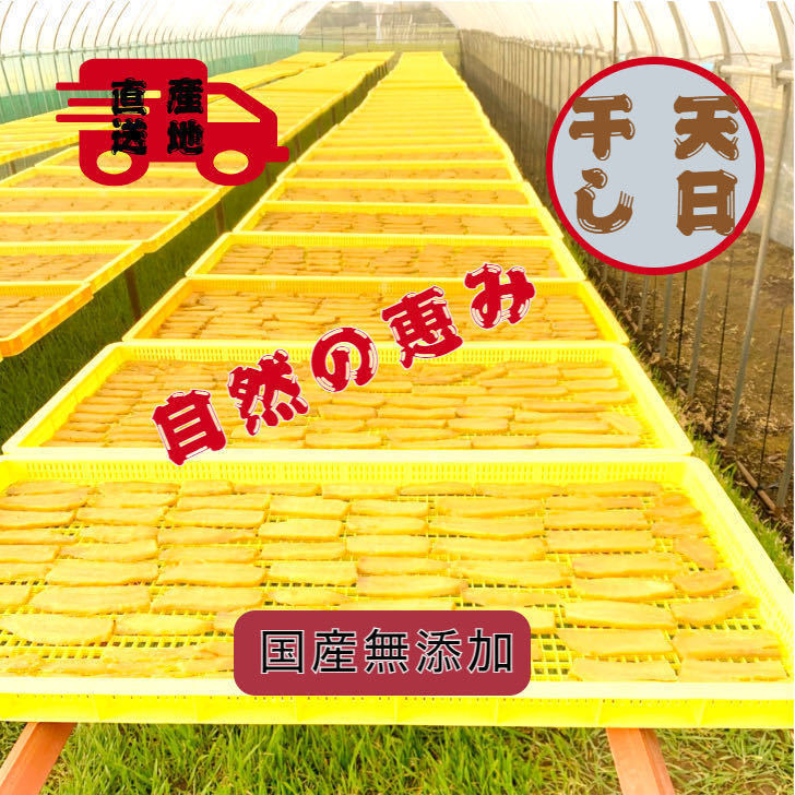  M3H4紅ハルカ 丸干し300g平切り400ｇ 茨城県産 国産無添加 産地直送 柔らかい 甘い 黄金干し芋 ほしいも 乾燥芋 お菓子 和菓子 自然食品_画像3