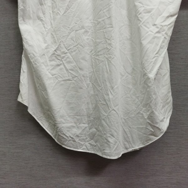 L669 BURBERRY LONDON Burberry London рубашка с коротким рукавом одноцветный простой хлопок мужской оттенок белого размер 40 всесезонный простой 