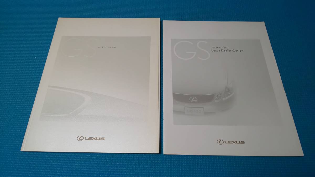  prompt decision price Lexus GS previous term model main catalog accessory catalog attaching 