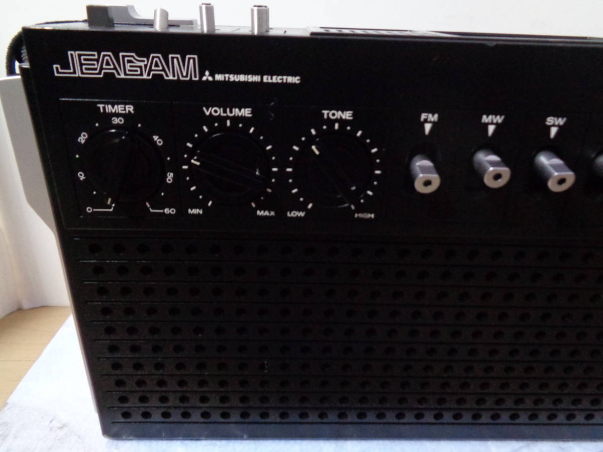 三菱 ジーガム FIC-404　ジーガム404 (JEAGAM 404) FM/MW/SW 　3バンドラジオ　作動整備品_画像5